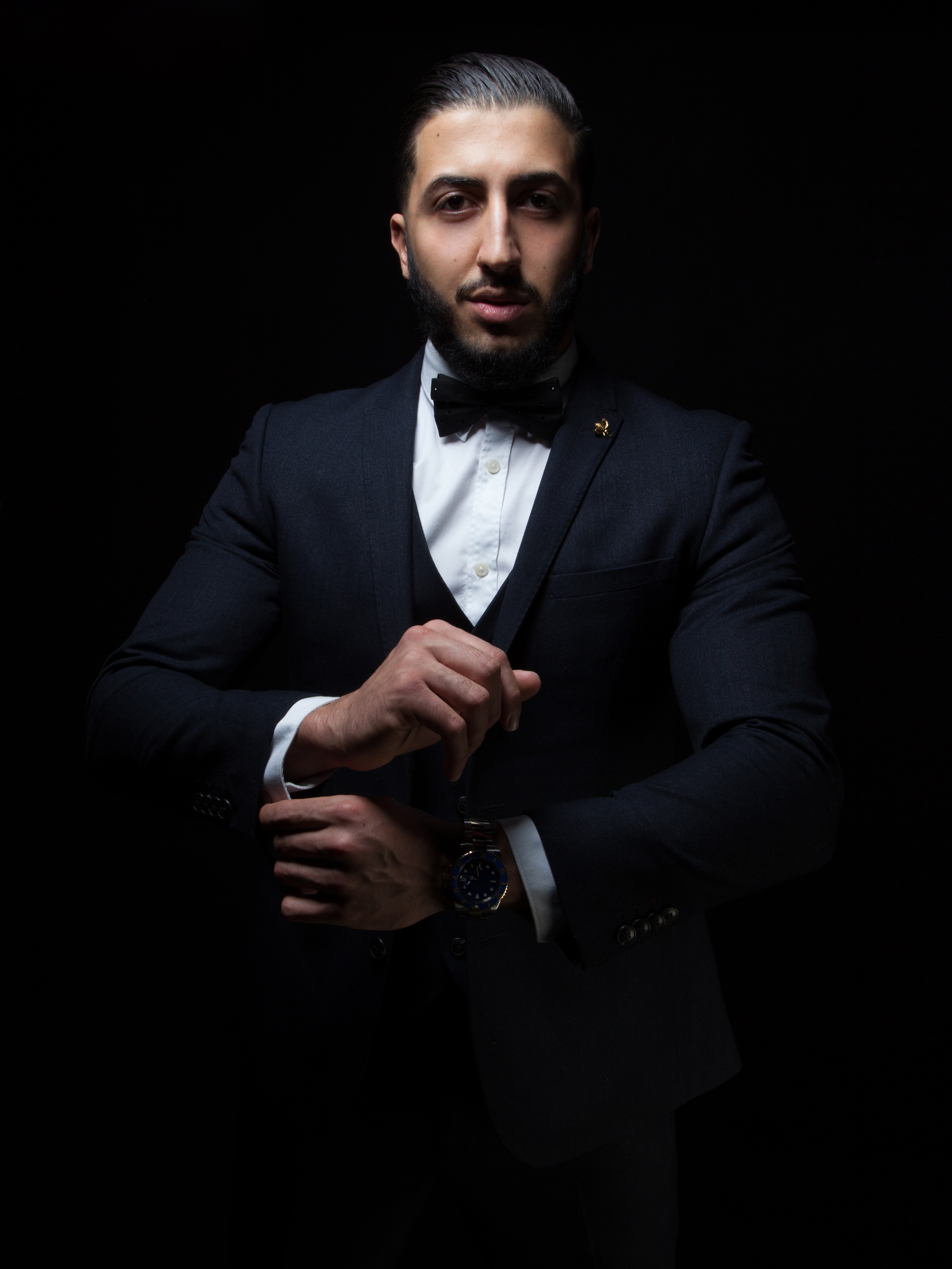 male photoshoot dueller by cameo London photography studio model portfolio